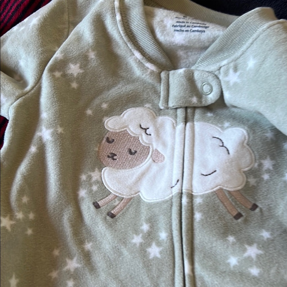 Baby Sleep Sack with Star Pattern - Picture 3 of 4